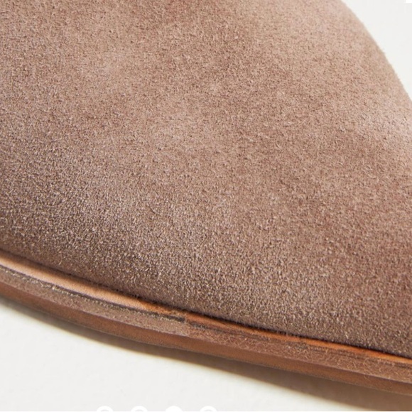 NWT Anthropologie Silent D Munchy Western Boot in Taupe Size 38 - Picture 3 of 11